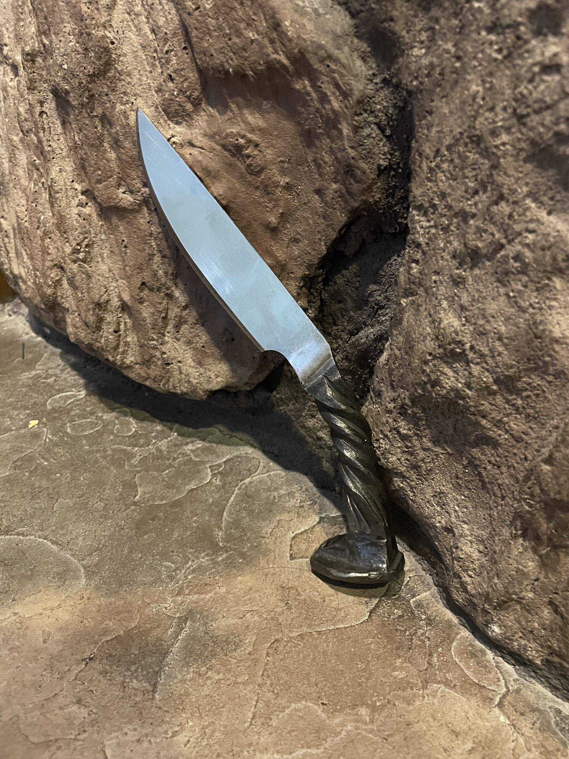 Railroad Spike Knife